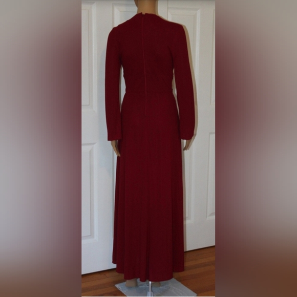 MR BOOTS VINTAGE 1960 MAXI DRESS sz M - Picture 3 of 13